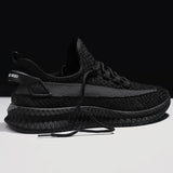 Factory Direct New Style Summer Fly Woven Men Shoes Breathable Rubber Shoes Sneakers Wear-Resistant Casual Running Shoes Mesh Sh