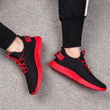 SAGACE New Mesh Men Casual Shoes Lace-up Men's Flying Weaving Tourist Leisure Sports Shoes for male casual shoes men sneakers