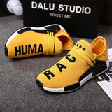 Men Women Outdoor Trainers Ultra Boosts Autumn Designer Sneakers Yellow Breathable Casual Shoes Human Race Tenis Basket Femme