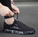 2018 New Spring Summer Canvas Shoes Men Sneakers Low Top Black Shoes Men's Casual Shoes Male Brand Fashion Sneakers