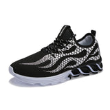 Trend men's mesh breathable sports shoes men's casual shoes light breathable wicking quick-drying wild running hiking shoes36-45