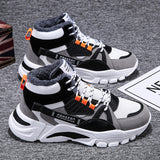 BIGFIRSE Sneakers for Men Lace-up Breathable Man Cotton Shoes Outdoor Leisure Shoes 2020 Zapatos Hombre Sneakers For Men Casual