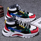 BIGFIRSE Sneakers for Men Lace-up Breathable Man Cotton Shoes Outdoor Leisure Shoes 2020 Zapatos Hombre Sneakers For Men Casual