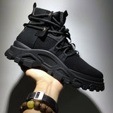 2019 Hot Sale Men's Casual Boots Outdoor Footwear Martin Ankle Sneakers Werkschoenen High Quality Mesh Men Shoes Chaussure Homme