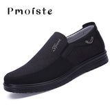 Men's Casual shoes Slip on Loafers Plus size 38-50 Trainers Adult Patchwork None-Woven Breathable Boat shoes leather male shoe