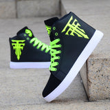 Spring Men's Shoes Korean Version Of The Trend Of High-top Shoes Men's White Casual Wild Shoes Sneakers