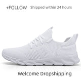 Xiaomi Light Running Shoes Flyknit Breathable Lace-Up Jogging Shoes for Man Sneakers Anti-Odor Men's Casual Shoes Drop Shipping